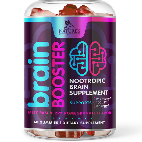 Brain Booster Supplement Design Needed for Nature's Nutrition Design by EffieK