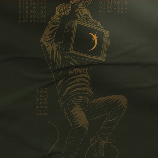 Cyberpunk Grit T-Shirt Design for MNYS