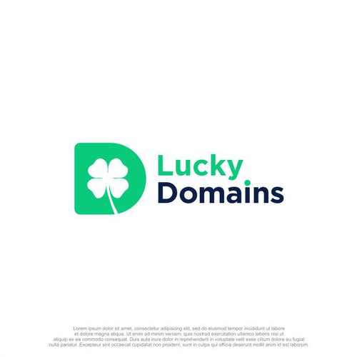 Design a logo and business card for LuckyDomains.io Design by pronine9