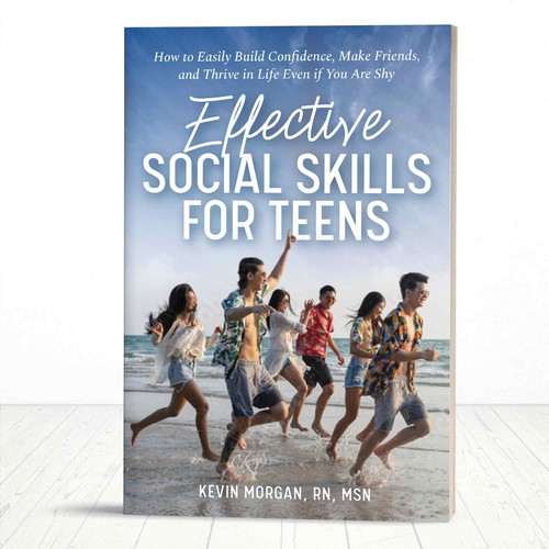 beach scene for a book cover appealing to teens Design by TeaBerry