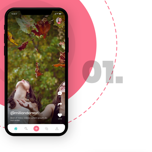 User friendly chat app Design by Utsav Khokhanasiya