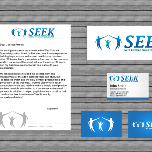 logo for Safe Environment for Every Kid (SEEK) Design por MRG