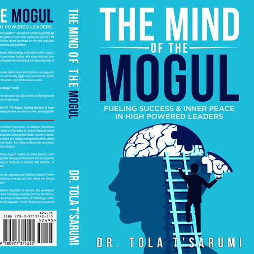 The Mind of the Mogul book cover Design by Bigpoints