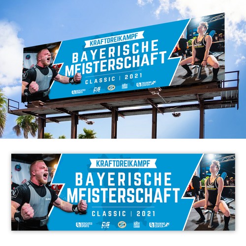 Unique, modern banner design for print - sports competition Design por 123Graphics