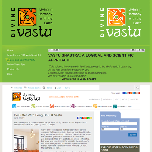 Create a beautiful logo for vastu (indian feng sui), Logo design contest