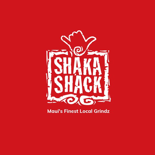 Diseño de Shaka Shack - Maui Food Cart Franchise Logo de Brandsoup