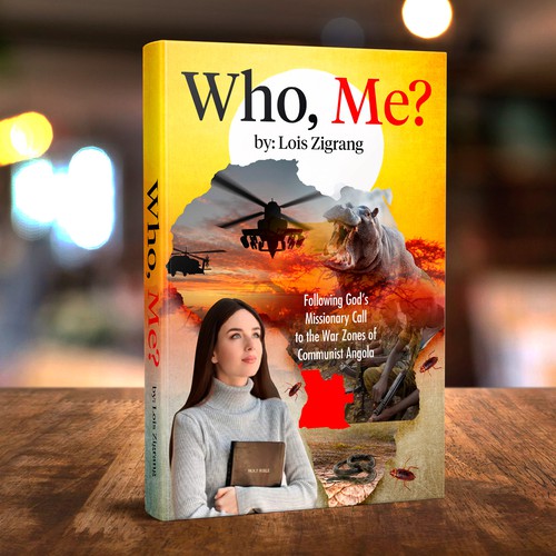 Create an Awesome Nonfiction Book Cover about a Missionary in War-Torn South Africa Design by Ace Silva