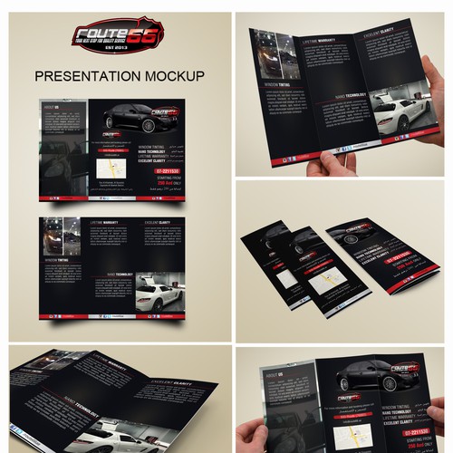 Brochure for Auto business Design by Nandita Pal