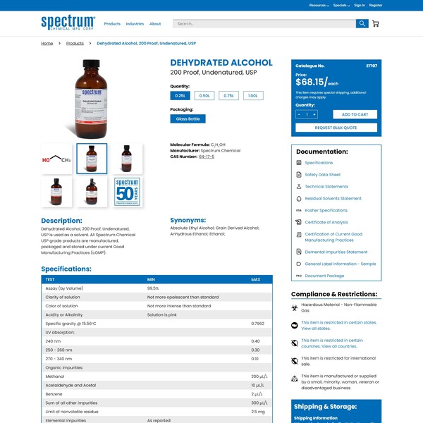 BioPharma Webpage Concept