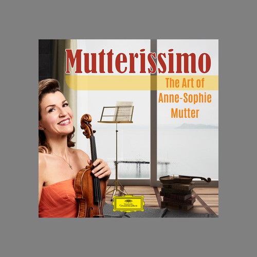 Illustrate the cover for Anne Sophie Mutter’s new album デザイン by Hurricane66