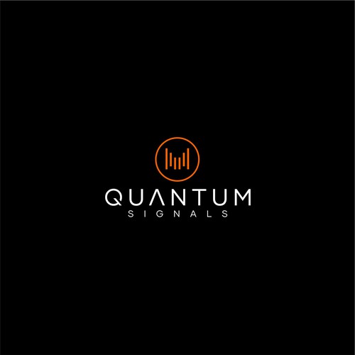 Logo for software company that does GenAI + Quantum for Trading - Quantum Signals Design by Dmitri Cezaro