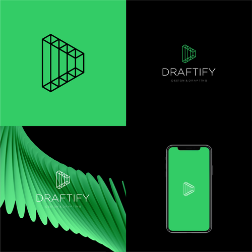 Clean, Modern, Sharp design for a design/drafting firm Design von Kunai.