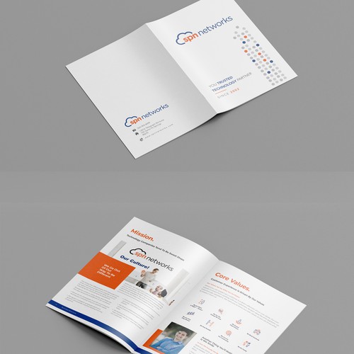 Technology Provider - Company Booklet Brochure Design by Dzhafir