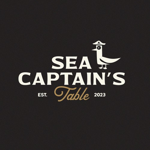 Sea Captain's Table Logo Design Design by eva.fontana