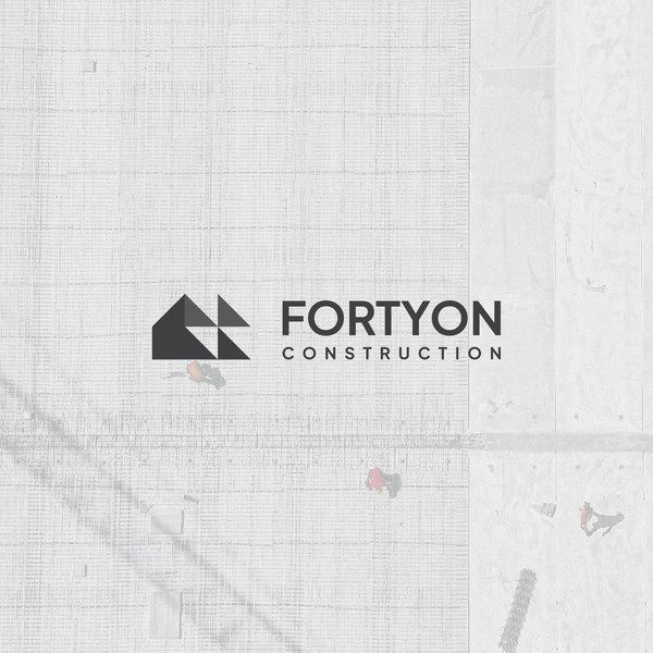 Design realizzato da ANWR.5 intitolato "Construction Logo Design"