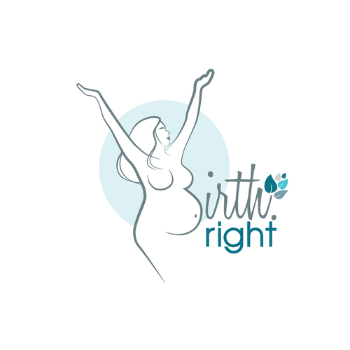 Create an awesome, noticeable and approachable logo for birth.right Design by Mihaela♡