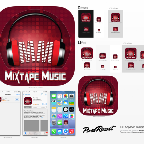 Create App Logo for Mixtape Music Design by JohanP