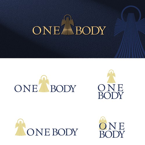 Design a logo for One Body Software showing inter-church community in the One Body of Christ. Design by Ladoblede