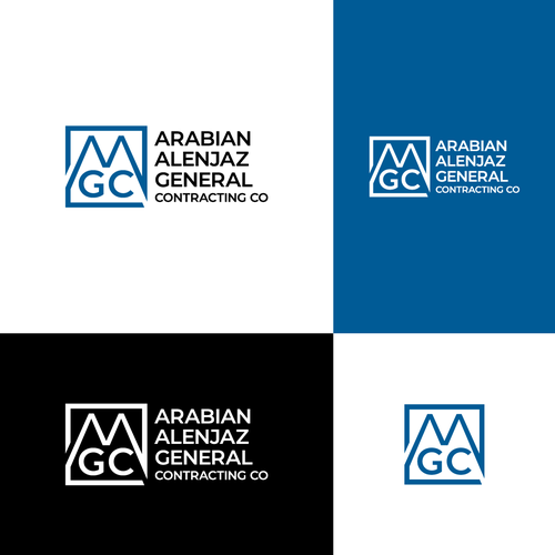 “Modern Industrial Logo for AAGC – Construction & Contracting Company” Design by CaptainZZ