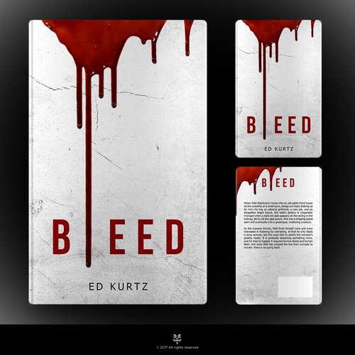 Simple, Crisp, Bloody - Horror Book Cover Design by Mastah Killah 187