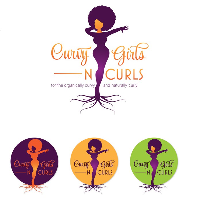 Curly Hair Logos - Free Curly Hair Logo Ideas, Design & Templates