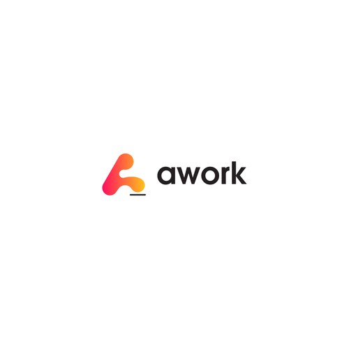New logo for AI-based productivity software "awork" Diseño de Lumbeard