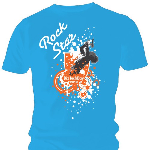 Design di Give us your best creative design! BizTechDay T-shirt contest di chuloz