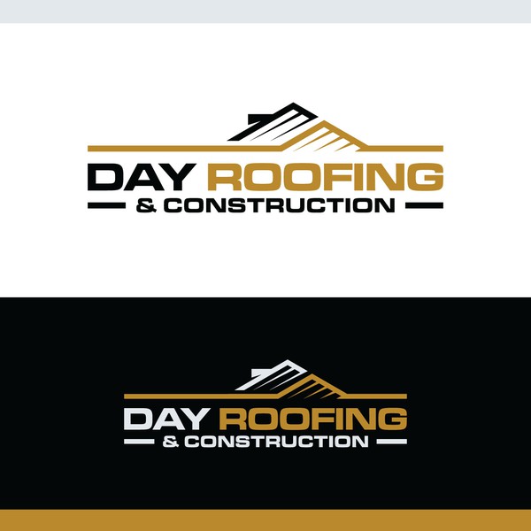 Day Roofing & Construction Logo Design
