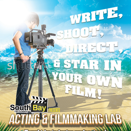 South Bay Film Academy needs a new postcard or flyer Design by ClassEDesign313