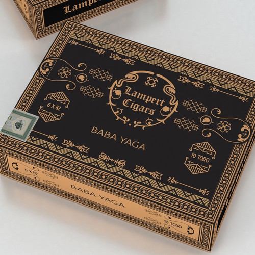 "CIGAR BOX" winning Product packaging