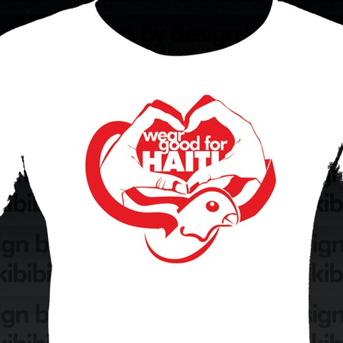 Wear Good for Haiti Tshirt Contest: 4x $300 & Yudu Screenprinter Design por J33_Works