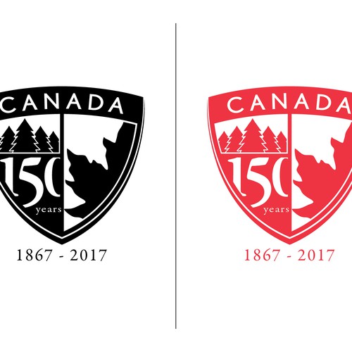 Community contest: Design Canada’s 150th birthday logo! Design by Jk5953