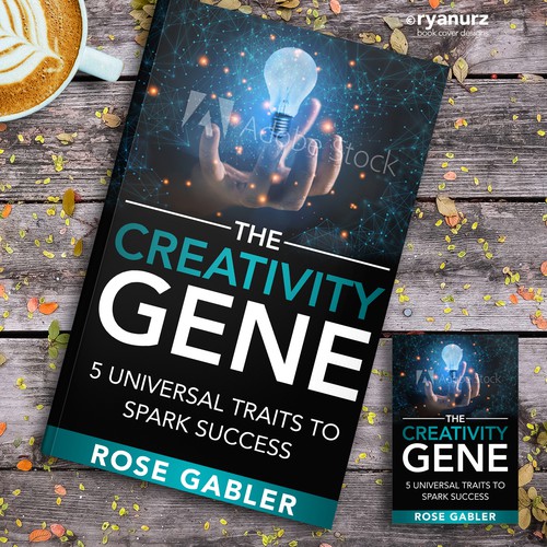 Design a powerful book cover to inspire creativity and connection! Design by ryanurz