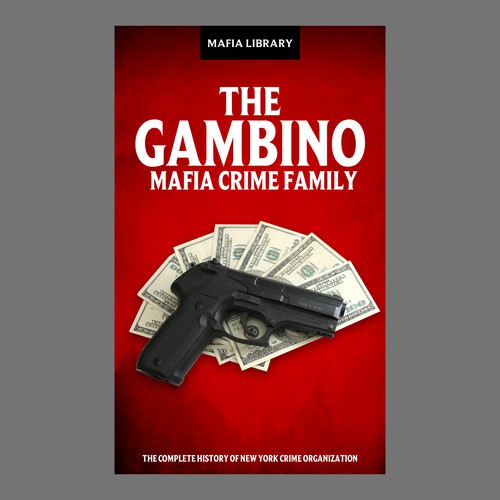 Book cover for a book about organized crime / mafia Design by Oreodaddy™