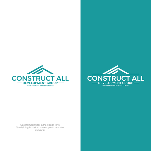 Design a simple yet bold logo for my construction company located in the Florida Keys. Design by behati