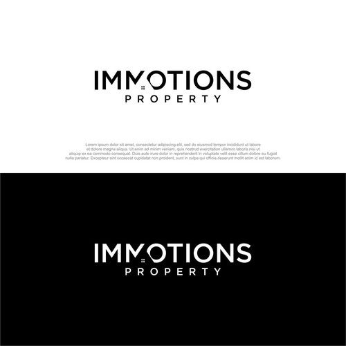 Logo IMMOTIONS PROPERTY Design by pronine9