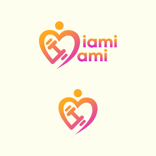 Powerful logo in Miami style for our mobile in-home personal training for pregnant and mothers Design by Iwan_Oz