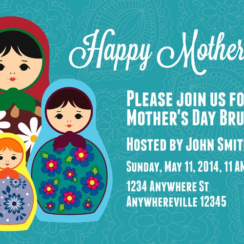 Mother's Day Invitation Package