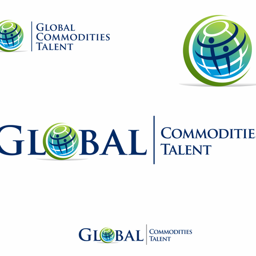 Logo for Global Energy & Commodities recruiting firm Design by wolv