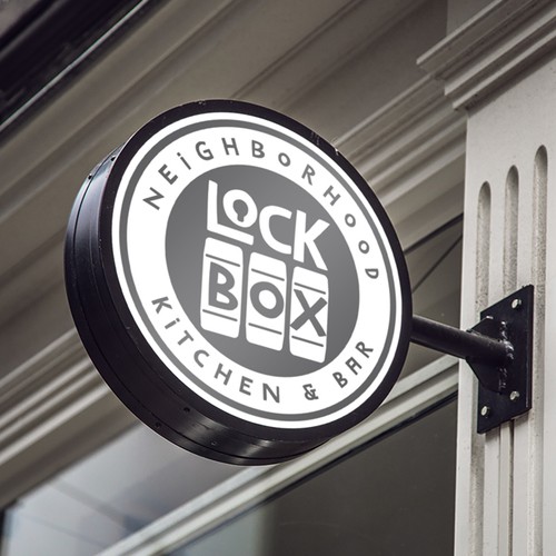 LockBox Neighborhood Kitchen & Bar Design por ACorso