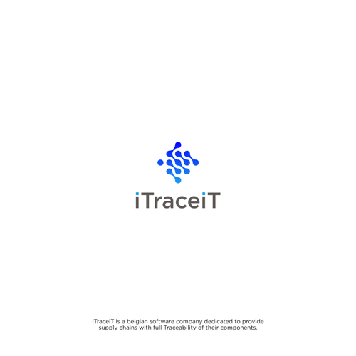 Corporate logo for our company specialized in traceability software (worldwide startup company) Design by 71Z Dezign