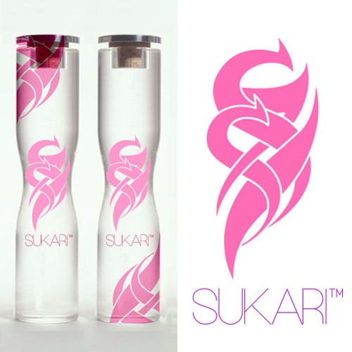 Label design for a vodka bottle and marketing material Diseño de bcra