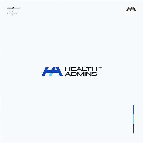 Be the designer that created the coolest healthcare software logo with Health Admins!!!! Design by Youssef Ait