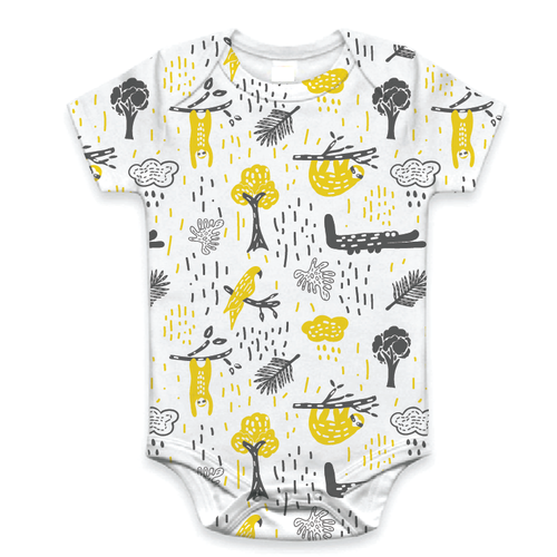 Allover print for kids and baby clothing Design by ash00 Designs