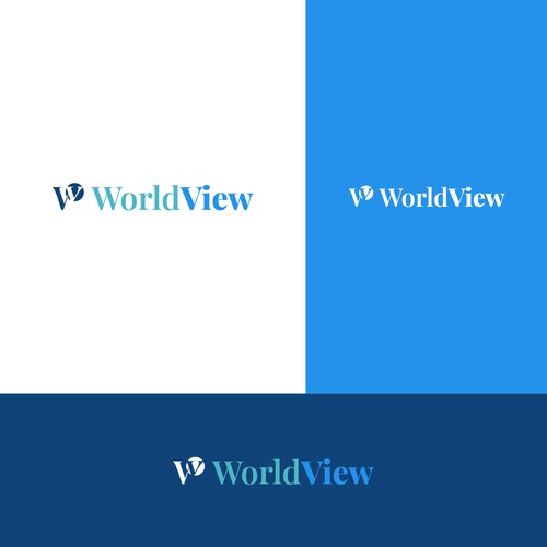 WorldView Magazine Logo Design by Young Creations