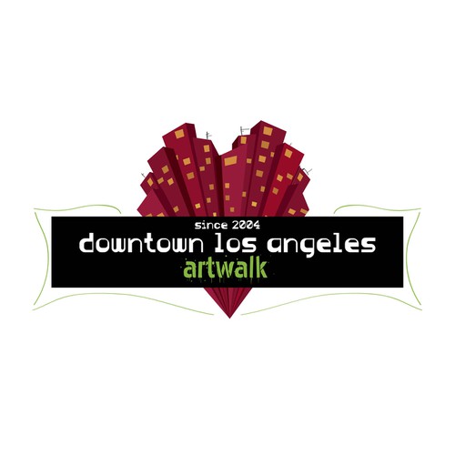 Design di Downtown Los Angeles Art Walk logo contest di Grafidee