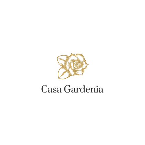 Casa Gardenia Logo Design by donarkzdesigns