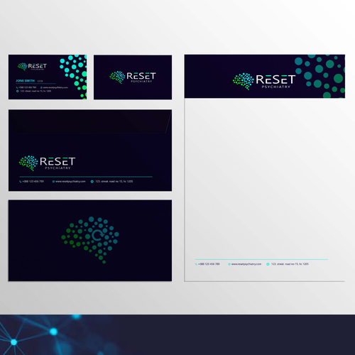 Design Psychiatry Practice Logo Design - Reset di thk.khokon