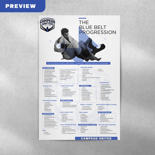 Martial Arts Posters Design by vreinal