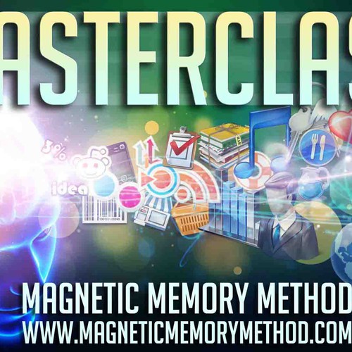 Course images for Memory Masterclass and Masterplan videos Design by erwintito